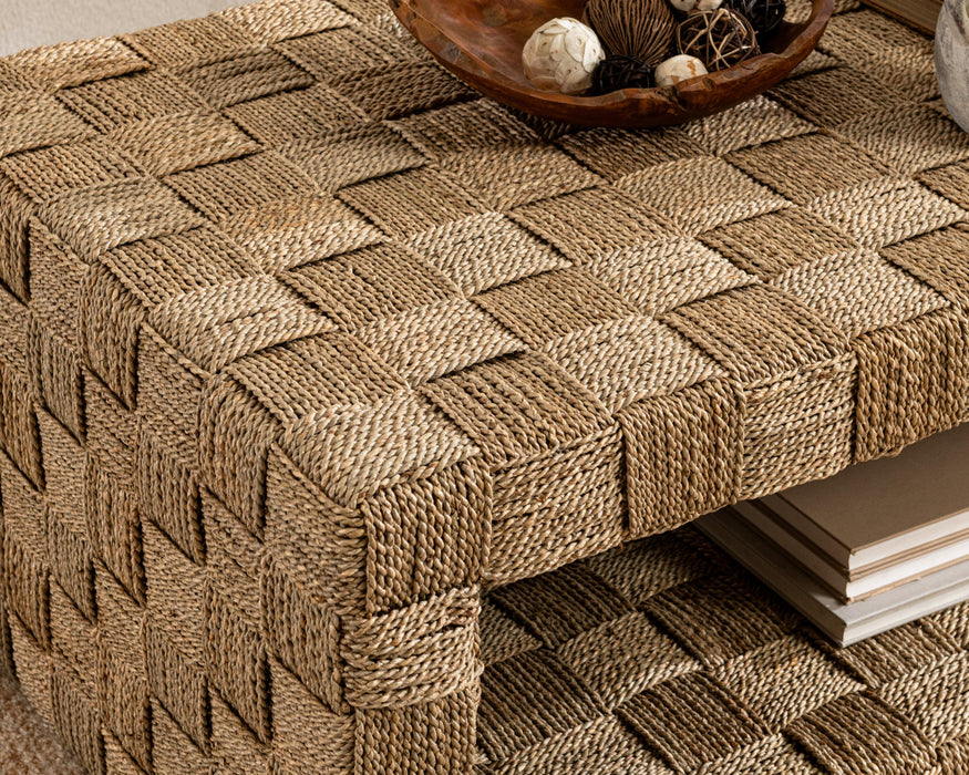 Classic Home - Neyla Seagras Weave Coffee Table - 51005460
