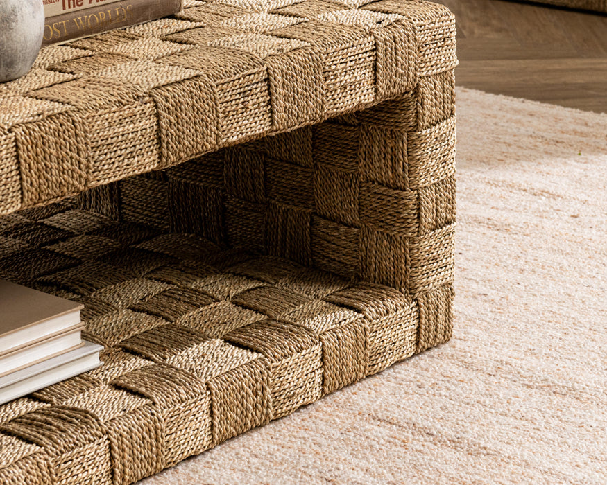 Classic Home - Neyla Seagras Weave Coffee Table - 51005460