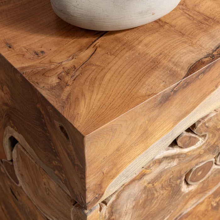 Classic Home - Rhea Accent Table in Natural - 51005514
