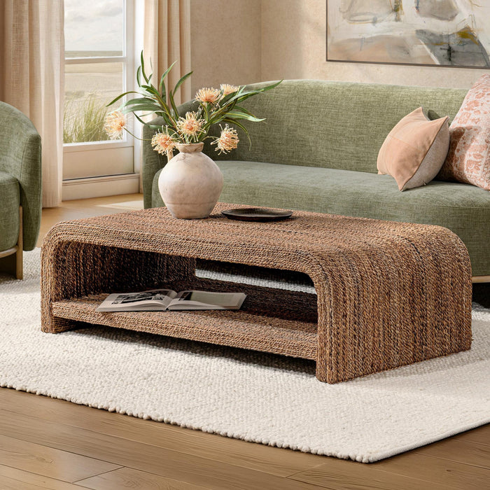 Classic Home - Luma Coffee Table in Harvest Abaca - 51005529
