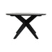 Classic Home - Alameda 53 Outdoor Round Dining Table Black - 51005875 - GreatFurnitureDeal