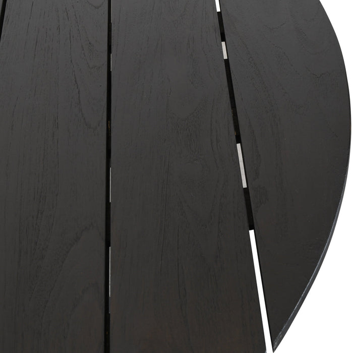Classic Home - Alameda 53 Outdoor Round Dining Table Black - 51005875 - GreatFurnitureDeal