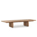 Classic Home - Hudson 63" Outdoor Coffee Table Natural - 51005937 - GreatFurnitureDeal