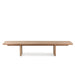 Classic Home - Hudson 63" Outdoor Coffee Table Natural - 51005937 - GreatFurnitureDeal