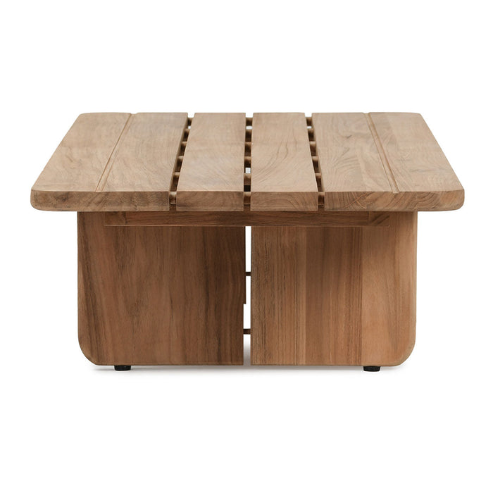 Classic Home - Hudson 63" Outdoor Coffee Table Natural - 51005937 - GreatFurnitureDeal