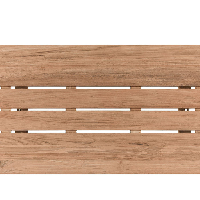 Classic Home - Hudson 63" Outdoor Coffee Table Natural - 51005937 - GreatFurnitureDeal