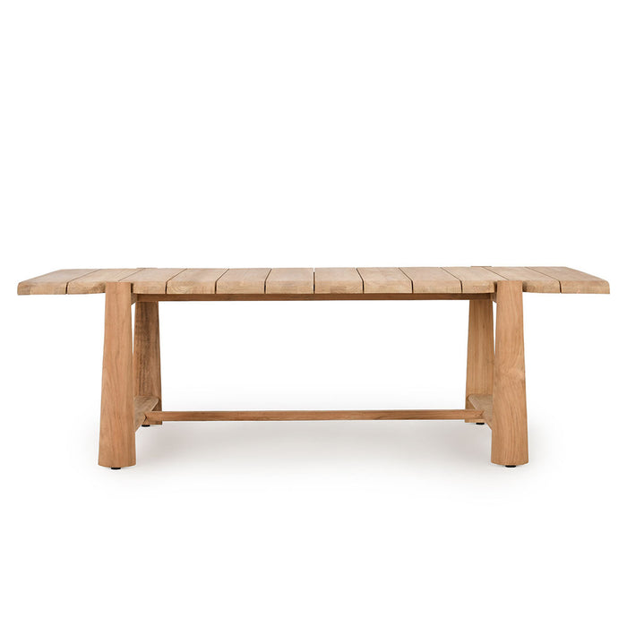 Classic Home - Aston 94" Outdoor Dining Table Natural - 51005939 - GreatFurnitureDeal