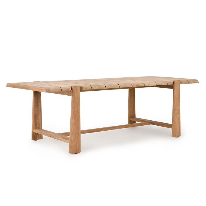 Classic Home - Aston 94" Outdoor Dining Table Natural - 51005939 - GreatFurnitureDeal