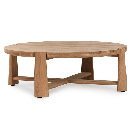 Classic Home - Aston Outdoor Round Coffee Table - 51005940 - GreatFurnitureDeal
