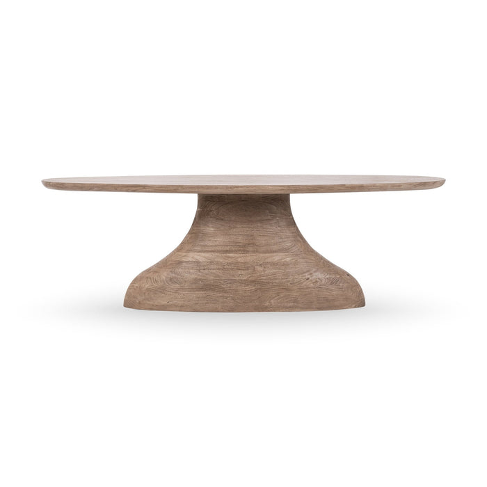 Classic Home - Amra Solid Wood Oval Dining Table - 51005976 - GreatFurnitureDeal
