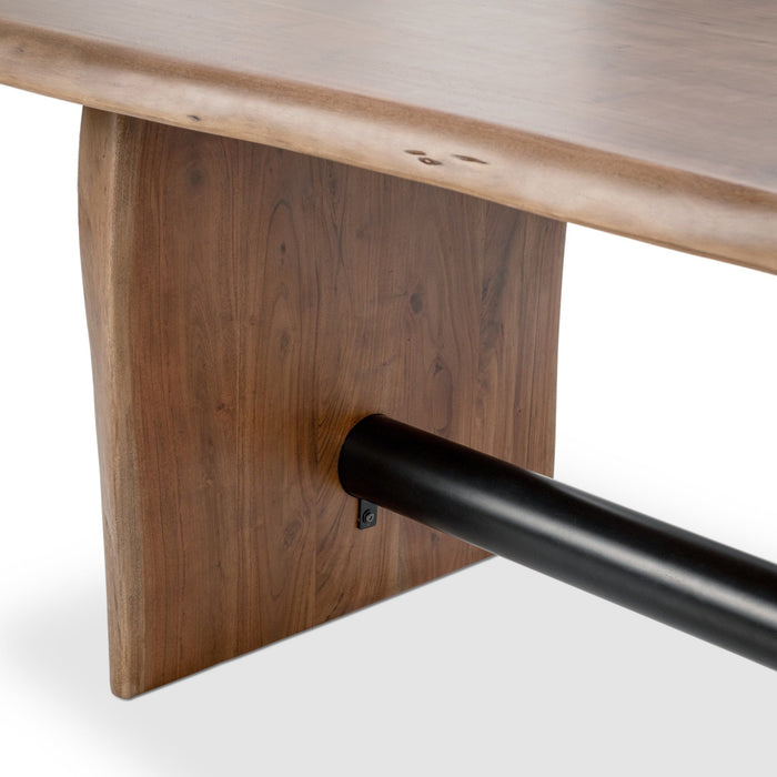 Classic Home - Brinton Solid Wood Rectangle Dining Table - 51005979 - GreatFurnitureDeal