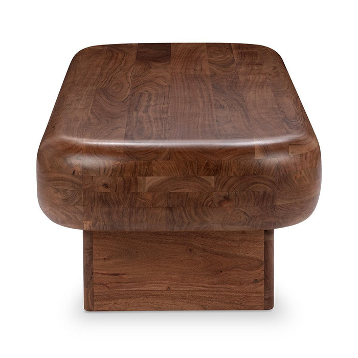 Classic Home - Craig Solid Wood Rectangle Coffee Table - 51005981 - GreatFurnitureDeal