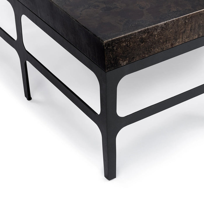 Classic Home - Adela Coffee Table in Rust Noir - 51007634