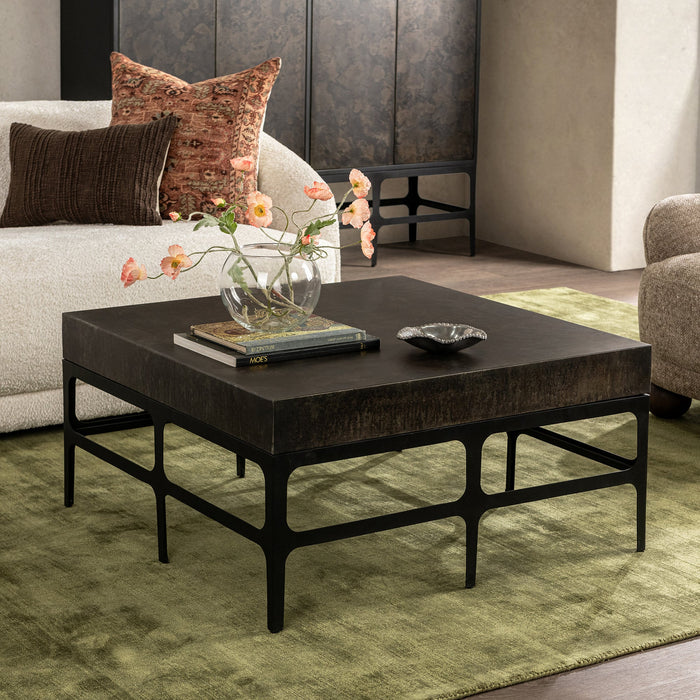 Classic Home - Adela Coffee Table in Rust Noir - 51007634