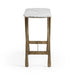 Classic Home - Venicia Oval Console Table in White Sage - 51007639 - GreatFurnitureDeal