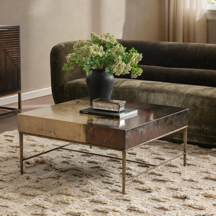 Classic Home - Mesa Square Coffee Table in Rustic Canyon - 51007643
