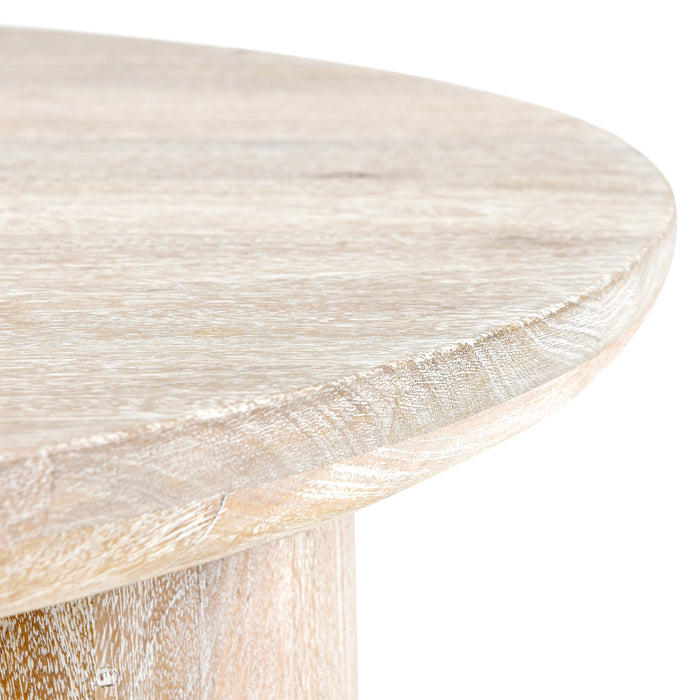 Kosas Home - Beau Solid Wood Round Coffee Table - 51011497 - GreatFurnitureDeal