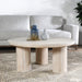 Kosas Home - Beau Solid Wood Round Coffee Table - 51011497 - GreatFurnitureDeal