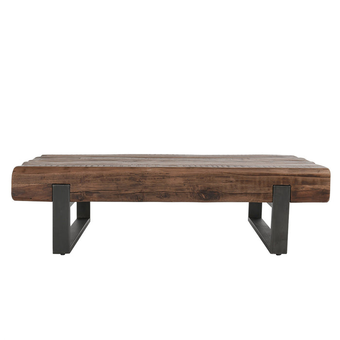 Classic Home - Duarte Solid Wood Rectangle Coffee Table - 51011517 - GreatFurnitureDeal