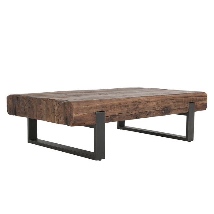 Classic Home - Duarte Solid Wood Rectangle Coffee Table - 51011517 - GreatFurnitureDeal