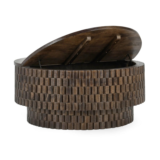 Classic Home - Norwood 40"Coffee Table with Casters in Bark Brown - 51011695 - GreatFurnitureDeal