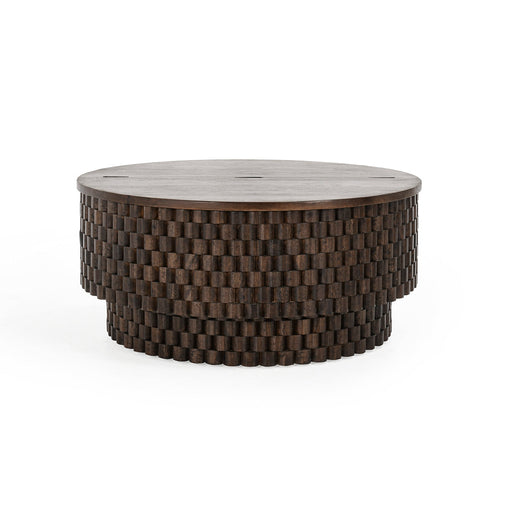 Classic Home - Norwood 40in Round Coffee Table - 51011695 - GreatFurnitureDeal