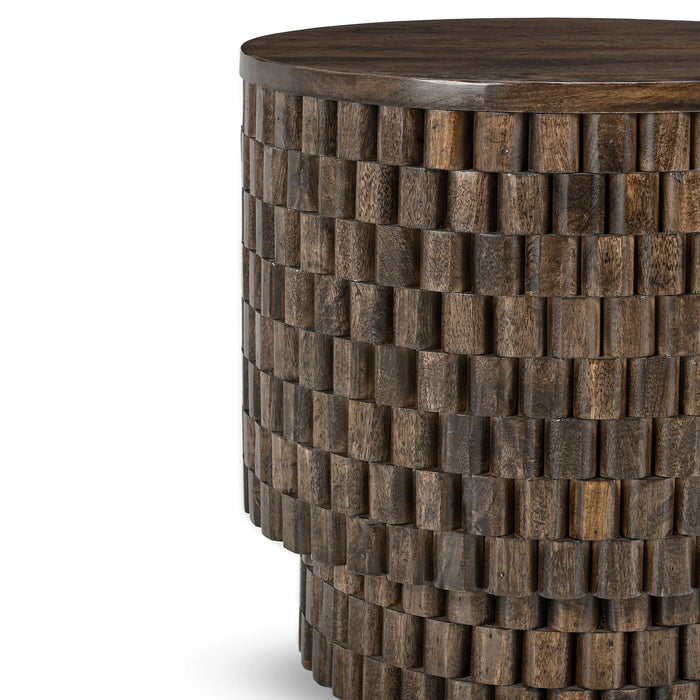 Classic Home - Norwood End Table in Bark Brown - 51011696