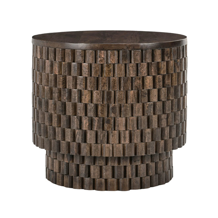 Classic Home - Norwood End Table in Bark Brown - 51011696