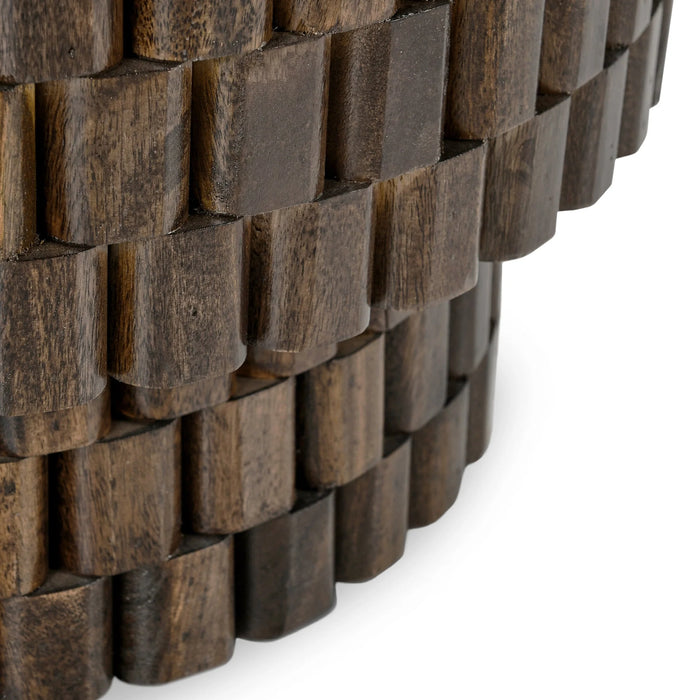 Classic Home - Norwood End Table in Bark Brown - 51011696
