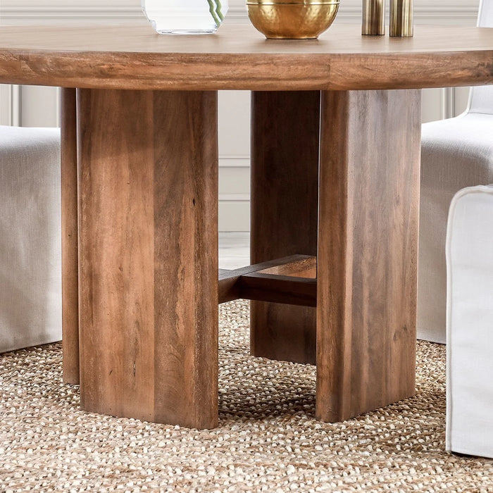 Classic Home - Selena Dining Table in Hickory Brown - 51011770