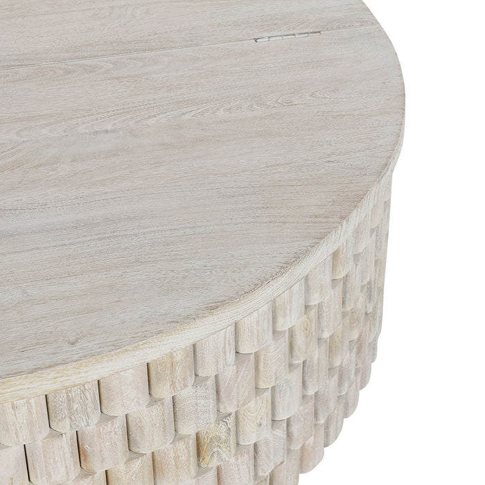 Classic Home - Norwood 40" Round Coffee Table in Cream - 51011786 - GreatFurnitureDeal
