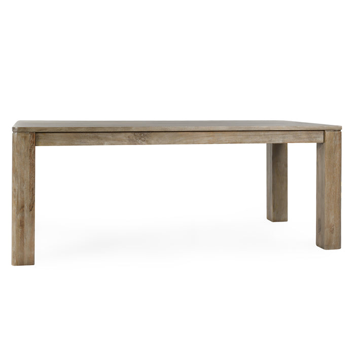 Classic Home Furniture - Sedia Mango Wood 78" Dining Table Ash Natural - 51011878