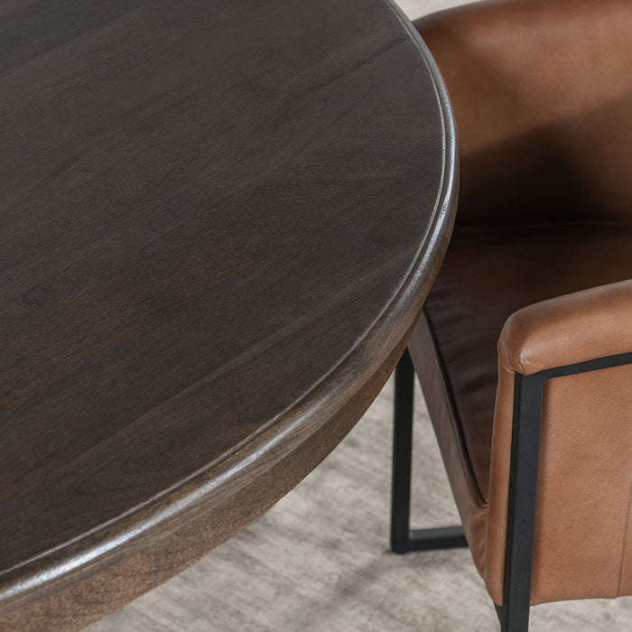 Classic Home - Brookside Solid Wood Round Dining Table - 51012035 - GreatFurnitureDeal