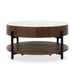 Classic Home Furniture - Lorna Marble/Acacia Wood 38" Round Coffee Table  - 51011886 - GreatFurnitureDeal