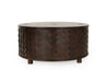 Classic Home Furniture - Shira Mango Wood 40" Round Storage Coffee Table Kona Brown - 51011887 - GreatFurnitureDeal