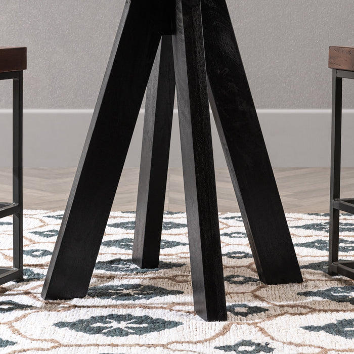 Classic Home - Rodrigo Round Mango Wood Counter Table - 51011894 - GreatFurnitureDeal