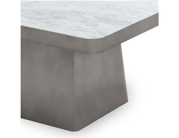 Classic Home Furniture - Far Marble/Metal 31" Square Coffee Table - 51011909 - GreatFurnitureDeal