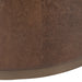 Classic Home - Clair Leather Round Cocktail Coffee Table - 51011967 - GreatFurnitureDeal