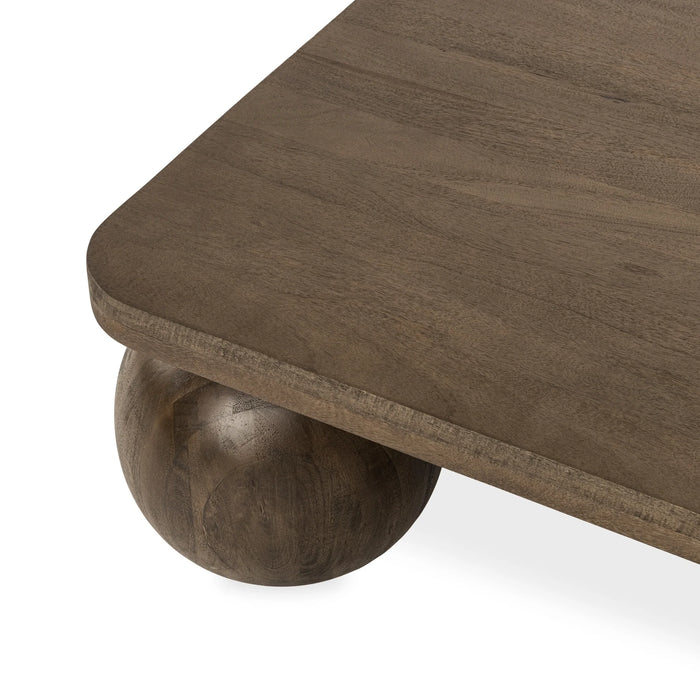 Classic Home - Delyla Coffee Table in Pecan Brown - 51011985 - GreatFurnitureDeal