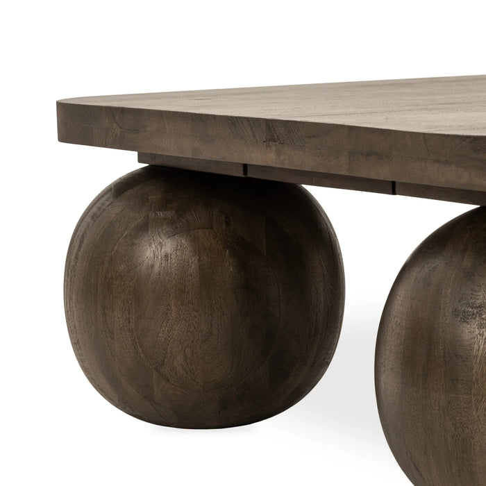 Classic Home - Delyla Coffee Table in Pecan Brown - 51011985 - GreatFurnitureDeal