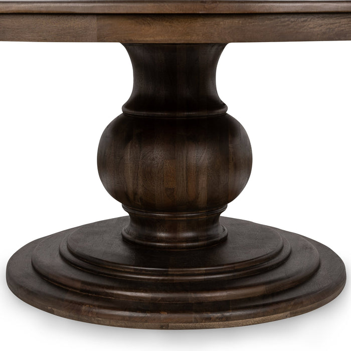 Classic Home - Brookside Mango Wood Round Dining Table - 51011994 - GreatFurnitureDeal