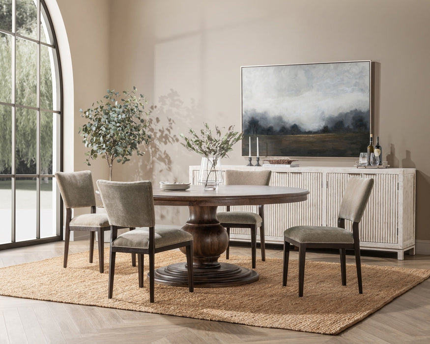 Classic Home - Brookside Mango Wood Round Dining Table - 51011994 - GreatFurnitureDeal