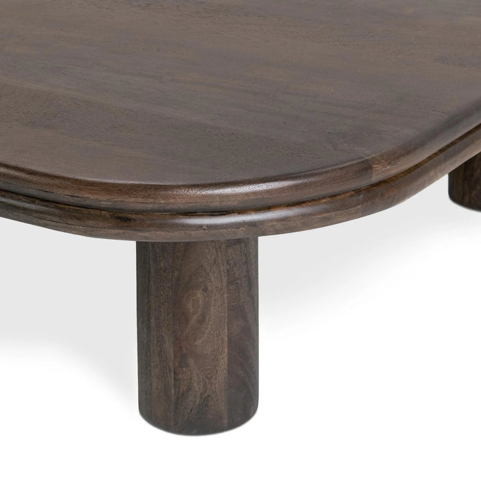 Classic Home - Miranda Coffee Table in Cocoa Brown - 51012001 - GreatFurnitureDeal