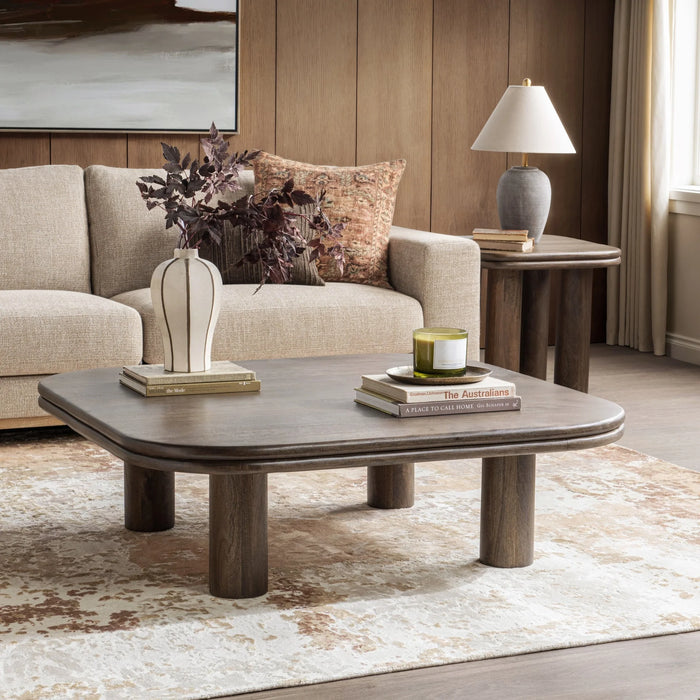 Classic Home - Miranda Coffee Table in Cocoa Brown - 51012001 - GreatFurnitureDeal