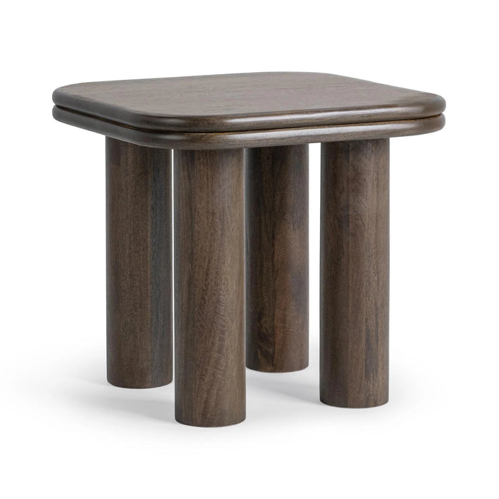Classic Home - Miranda End Table in Cocoa Brown - 51012002 - GreatFurnitureDeal