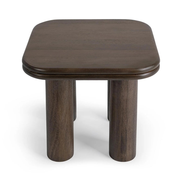 Classic Home - Miranda End Table in Cocoa Brown - 51012002 - GreatFurnitureDeal