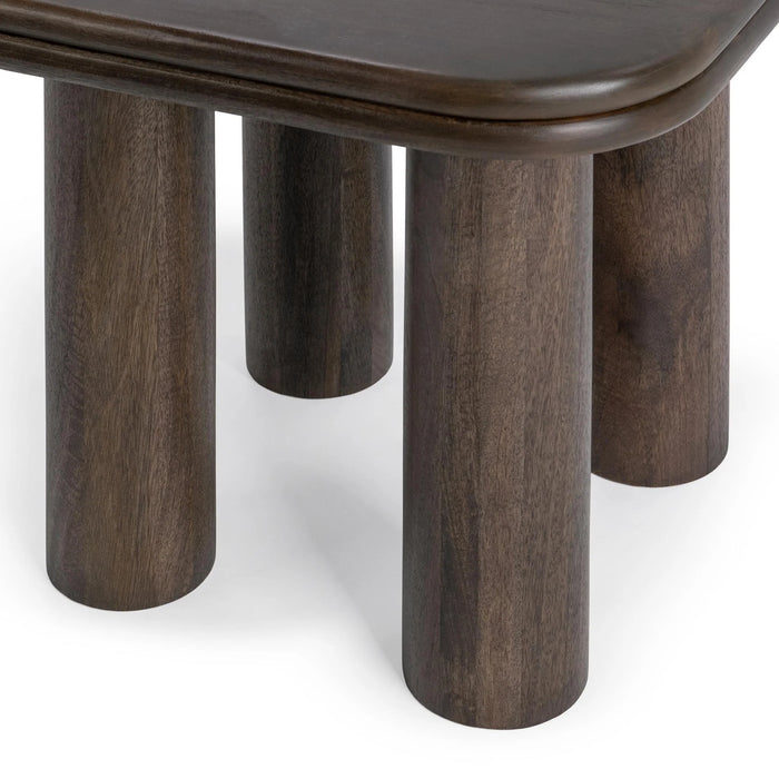 Classic Home - Miranda End Table in Cocoa Brown - 51012002 - GreatFurnitureDeal