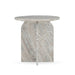 Classic Home - Briley Marble Round Accent Table Small - Rusty Gray - 51012025 - GreatFurnitureDeal