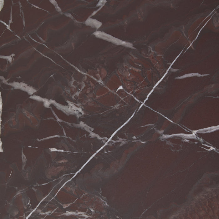 Classic Home - Reilly Marble Round Coffee Table Red - 51012027 - GreatFurnitureDeal