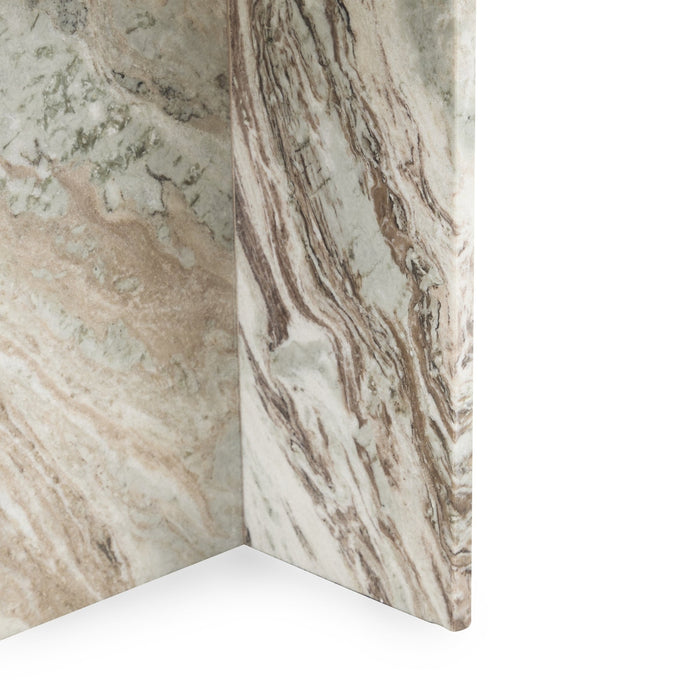 Classic Home - Bexly Marble Square End Table - Gray - 51012031 - GreatFurnitureDeal